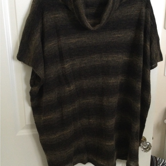 Sarah Pacini Brown Striped Tunic - Picture 3 of 5
